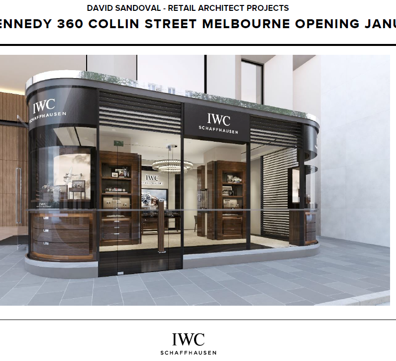  IWC – Boutique Kennedy 360 Collin Street Melbourne